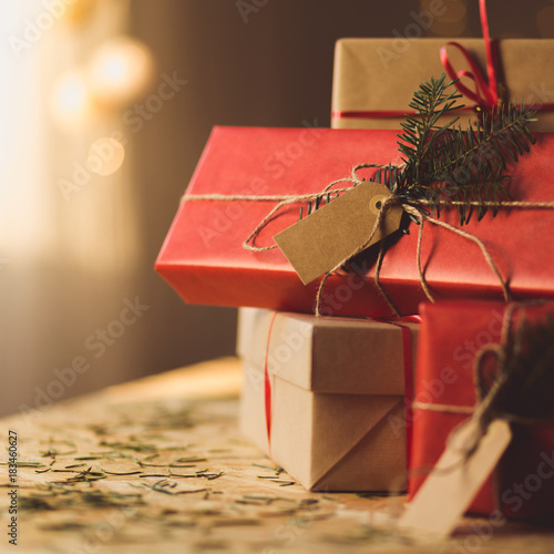 Artistic wrapped gift