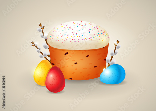 Easter Spring religious holiday celebration.
