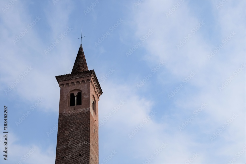 Fototapeta premium Campanile della Chiesa di San Francesco di Bassano del Grappa