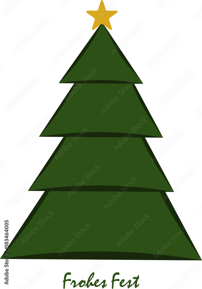Obraz premium Weihnachtsbaum, Christbaum 