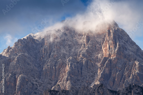 Bergpanorama Col de Varda Bergstation Italien