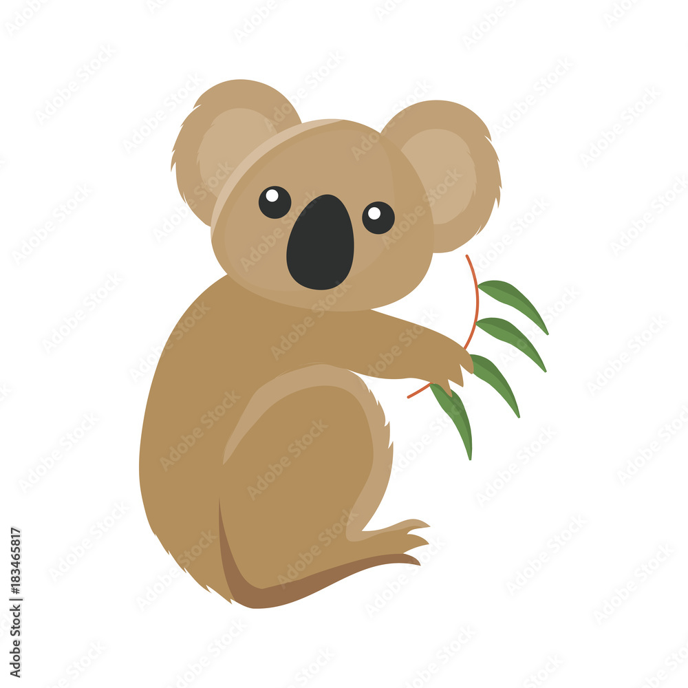 cute koala icon image cute koala icon image