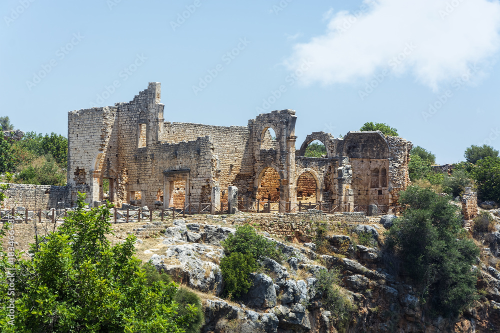 kanlidivane ancient city.(mersin,Turkey)