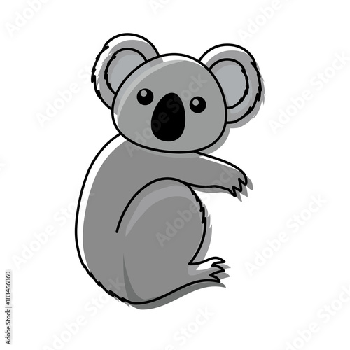 cute koala icon