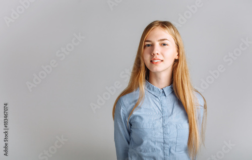 Beautiful girl in the Studio. High-quality photos for advertising.Only the best for you More photos I have in portfolio.