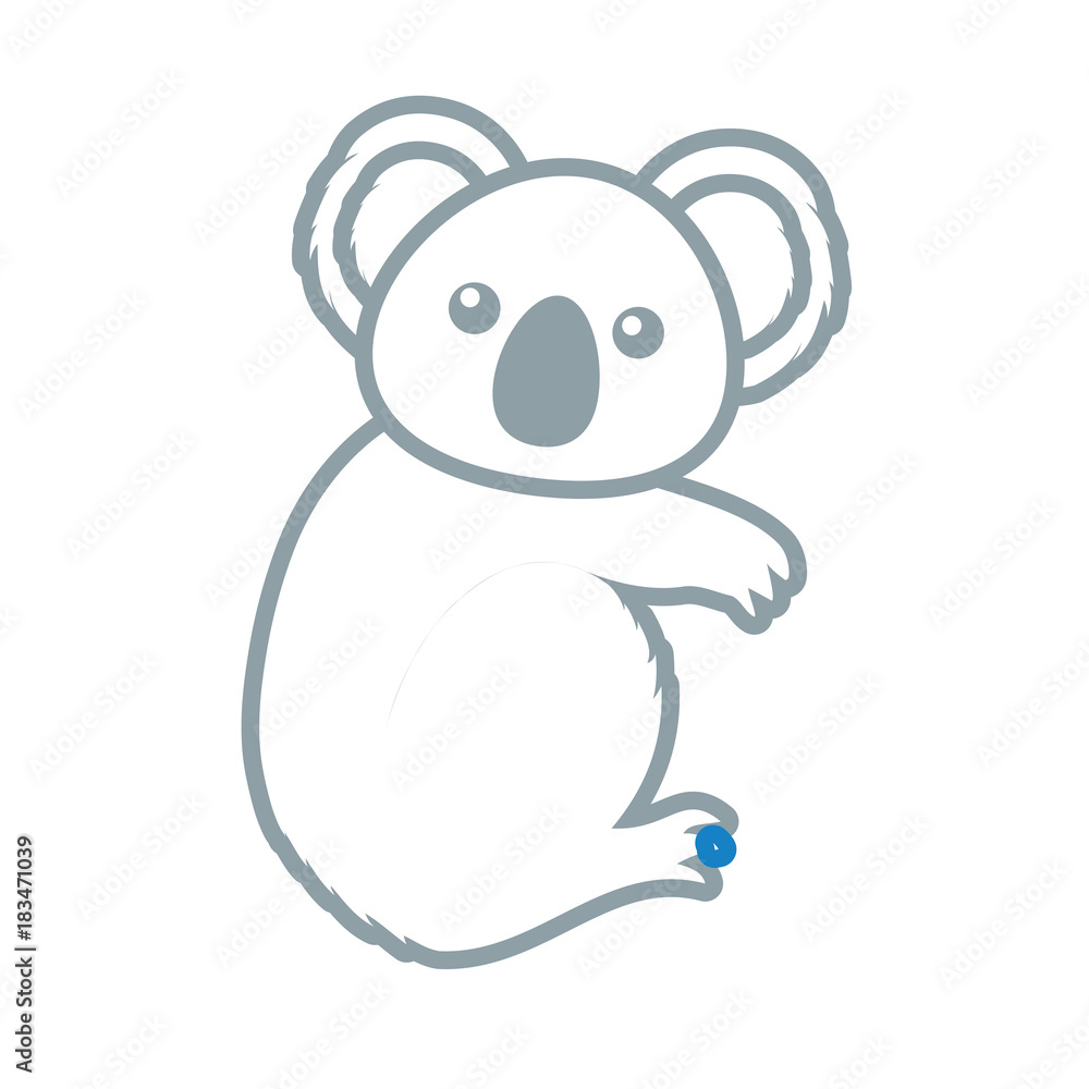 cute koala icon cute koala icon