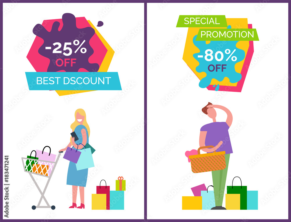 Best Discount and Special Vector Illustration