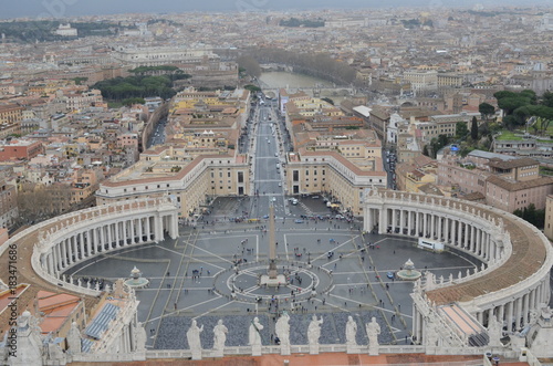 Panoramic view of vatican city © fotos43