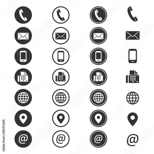 Contact info icon