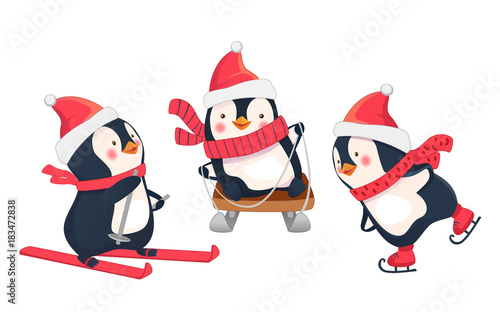Leisure activities in winter