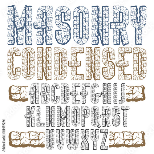 Vector antique capital Engl...