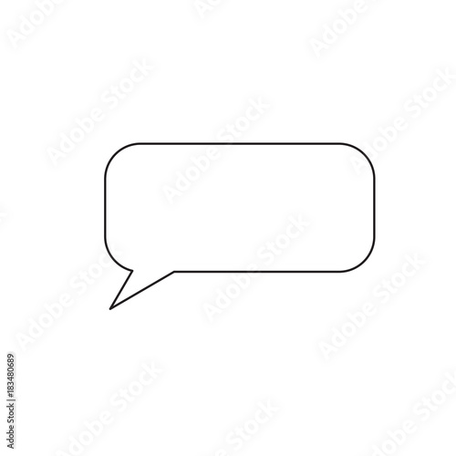 speech bubble design 