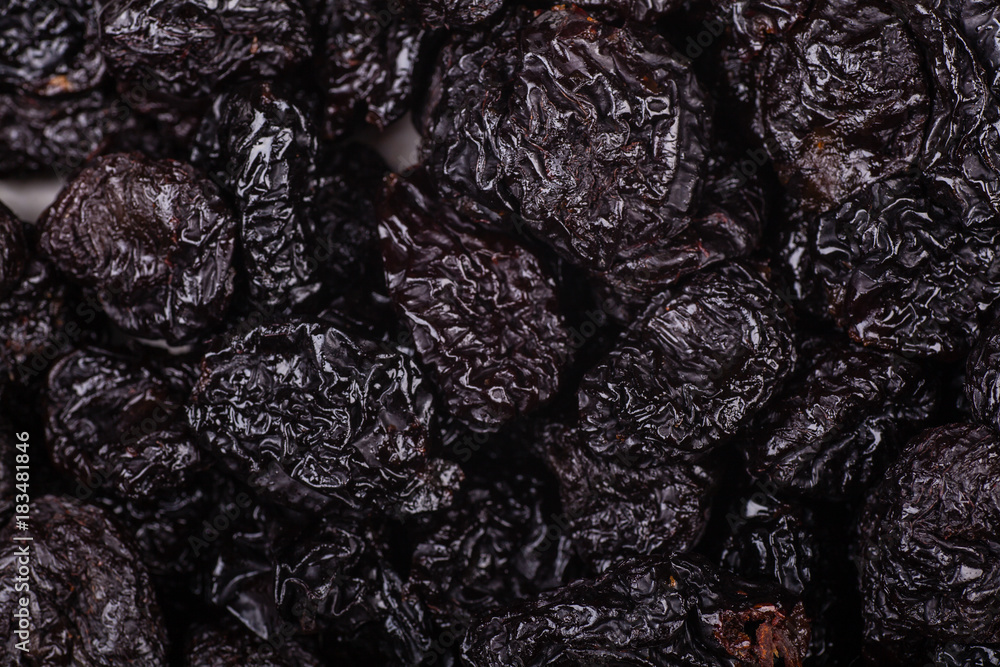Pile of dried prunes Pile of dried prunes