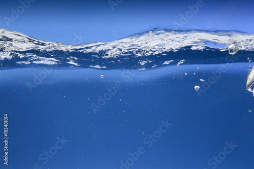 Water surface and underwater