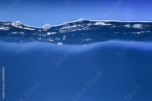 Water surface and underwater