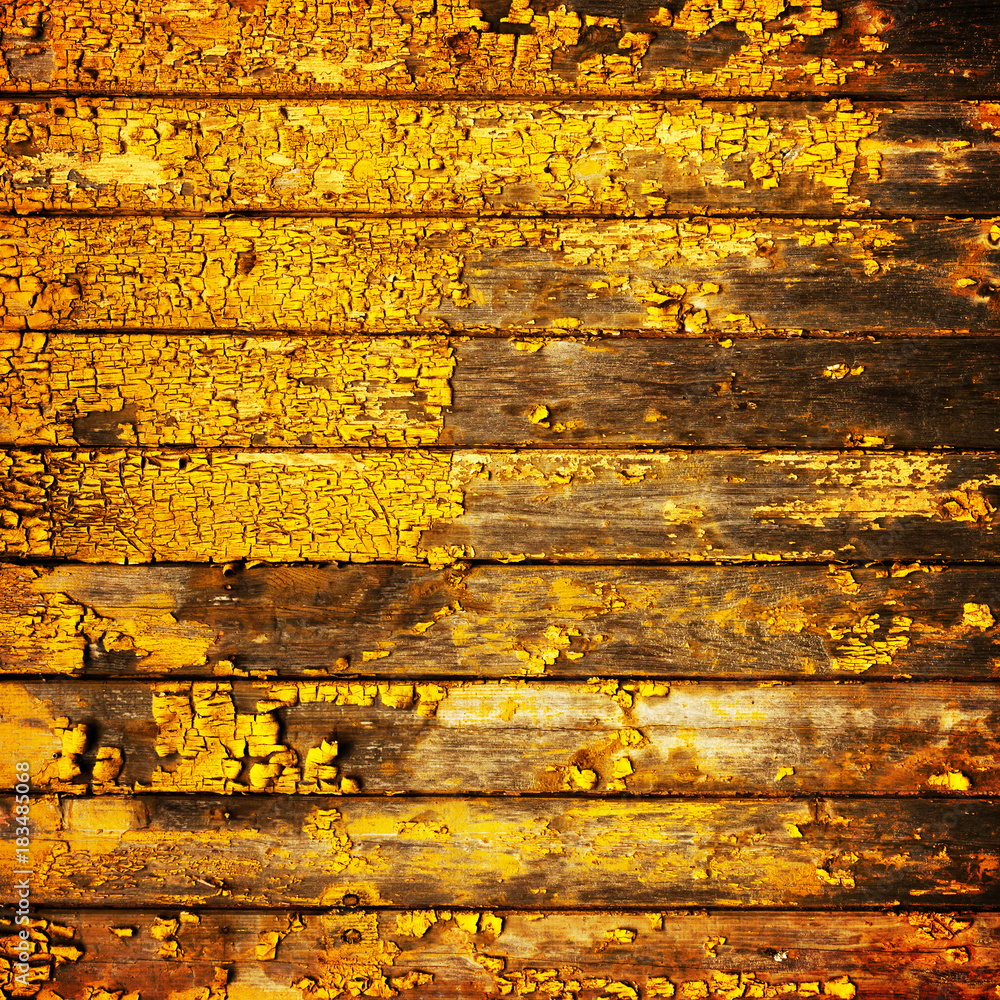 Fototapeta premium Horizontal wooden planks old texture