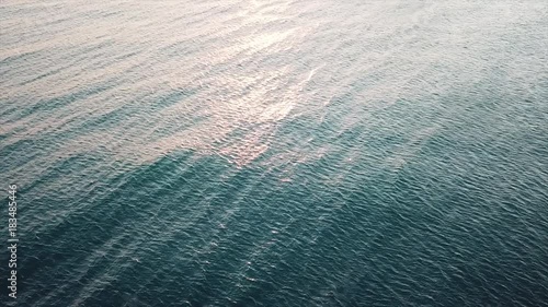 Sunshine ocean wave ripples on Western Australia coast
