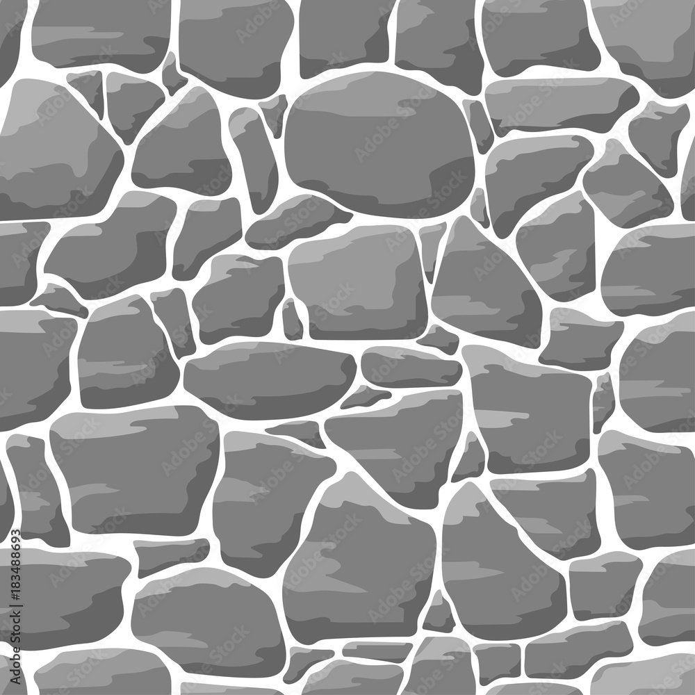 Naklejka Kamiennej ściany bezszwowy deseniowy tło