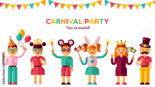 Children carnival party