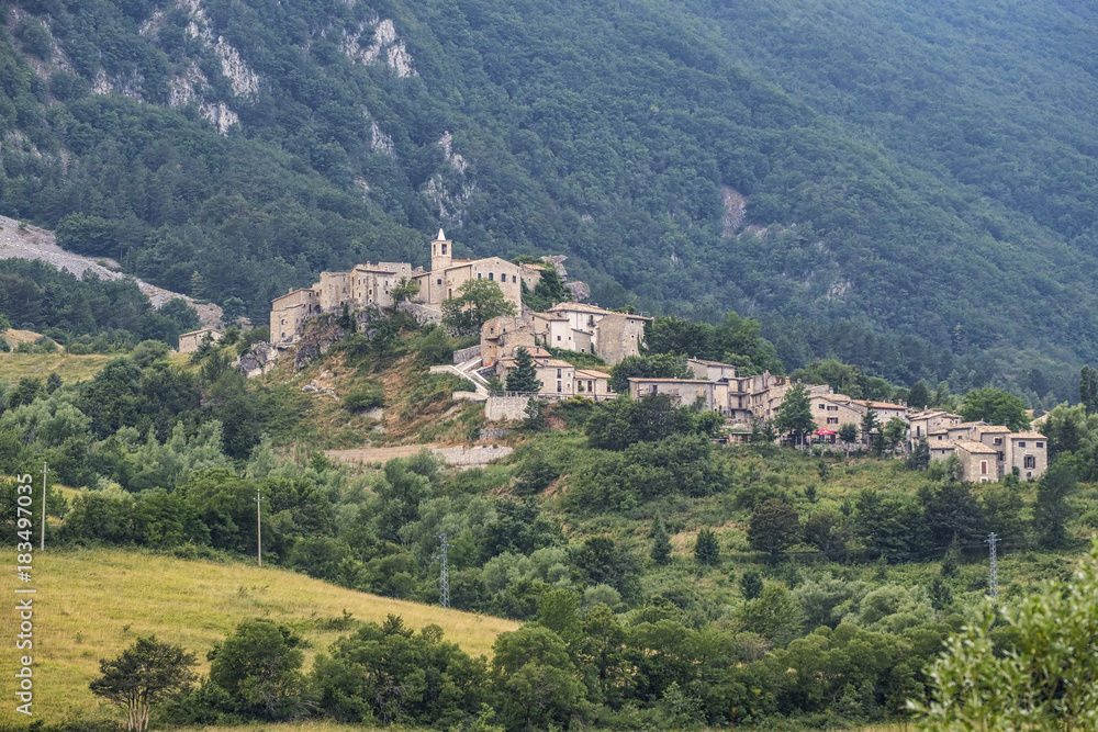Mountain landscape of Maiella (Abruzzi)