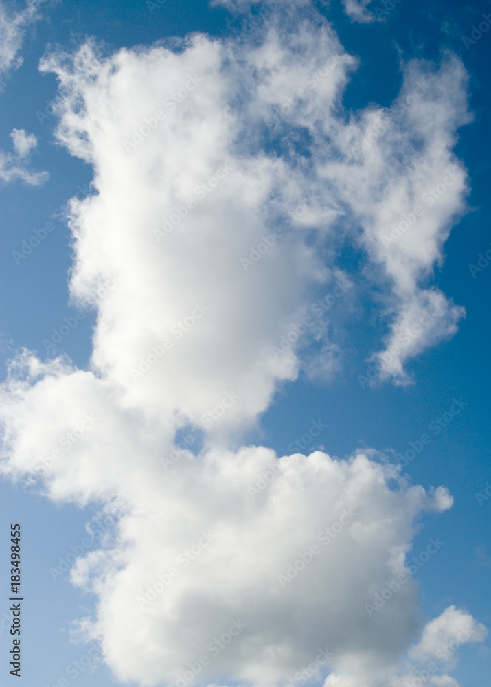 Fototapeta premium 空 雲 テクスチャ 素材