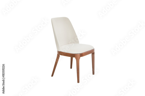 Wooden and fabric Chair