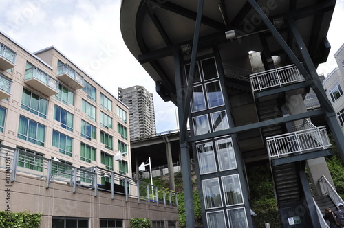 Wallpaper Mural Buildings in Downtown of Seattle, United States Torontodigital.ca