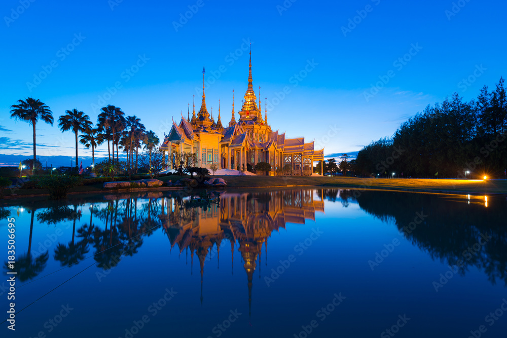 Wat Non Kum Temple in Sikhio, Thailand