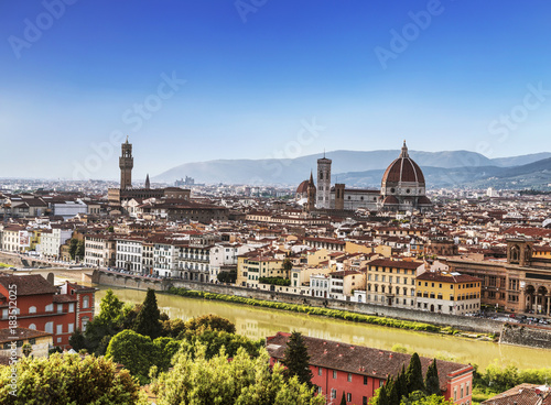Panorama of Florence, view from above, Italy © vesta48