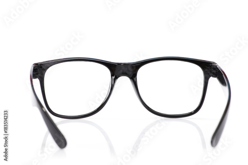 black modern glasses