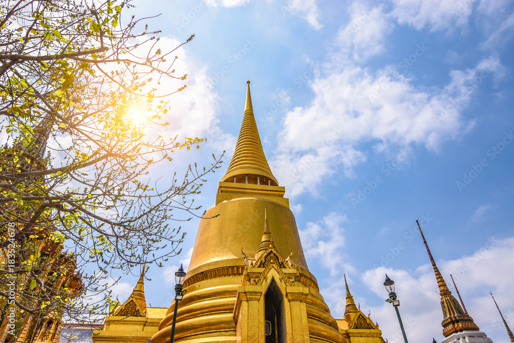 Naklejka premium Grand Palace Bangkok, Thailand