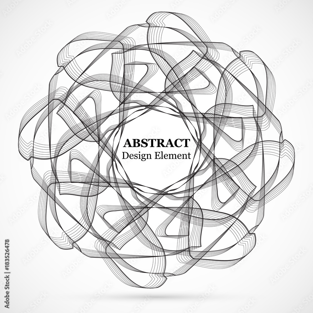 Abstract symmetrical background consisting from lines. Vector pattern for prints and posters. Design element. Abstract symmetrical background consisting from lines. Vector pattern for prints and posters. Design element.