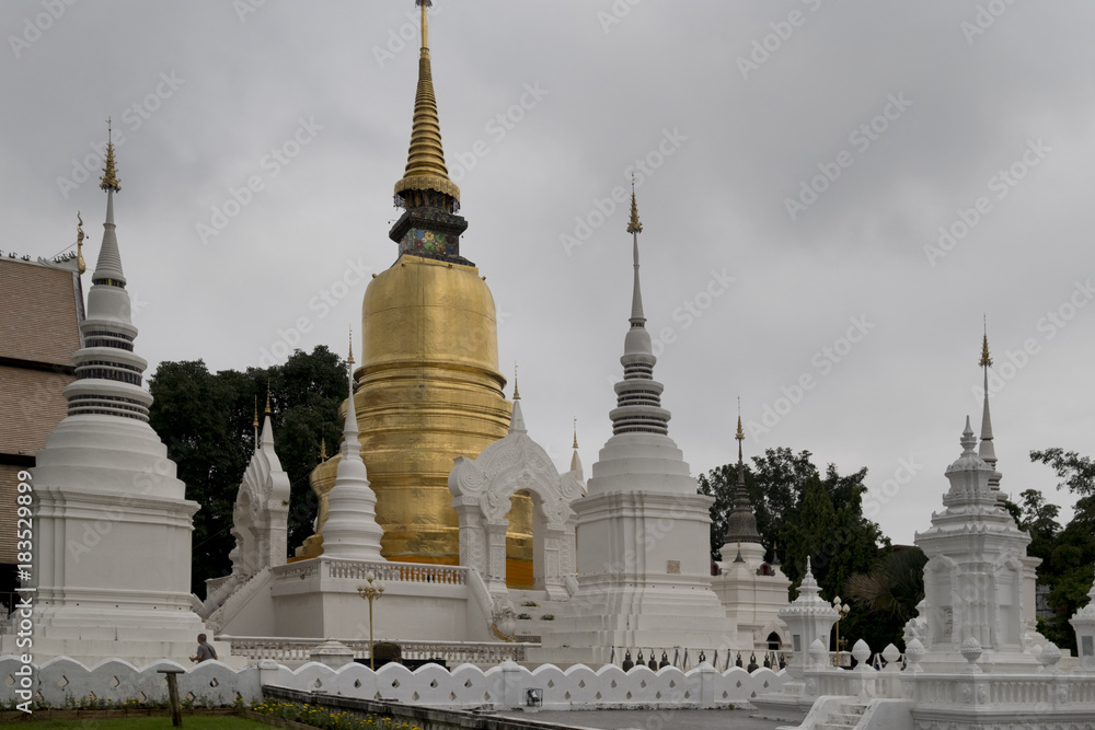 Reliquaries, Wat Suan Dok, Chiang Mai, Thailand