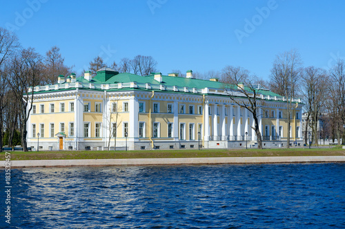 View of Kamennoostrovsky Palace, St. Petersburg, Russia