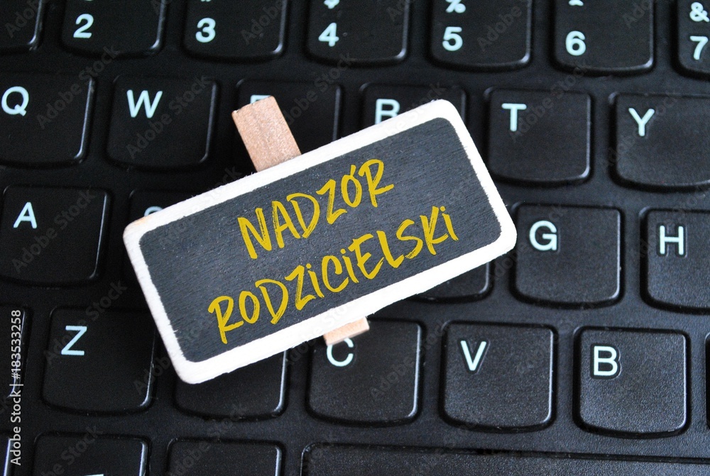 Naklejka premium Nadzór rodzicielski