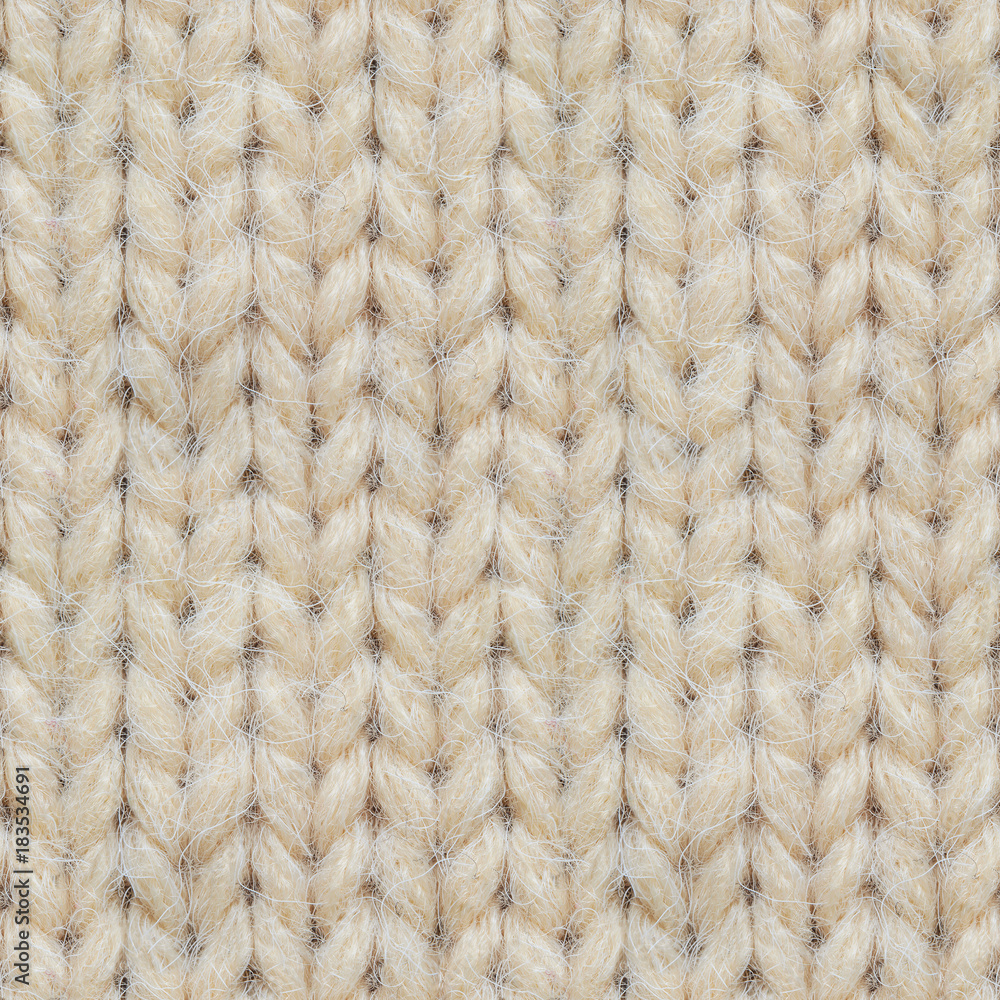 Seamless Texture of Knitted Sweater. Repeating pattern of beige knitted sweater Seamless Texture of Knitted Sweater. Repeating pattern of beige knitted sweater