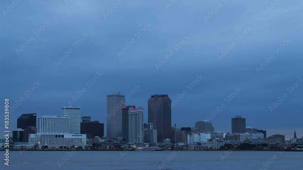 Evening Storm Clouds over New Orleans Evening Storm Clouds over New Orleans