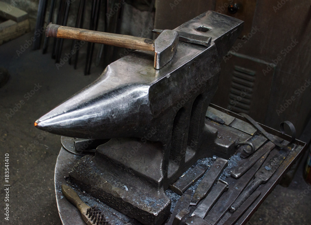 Blacksmith at work Blacksmith at work