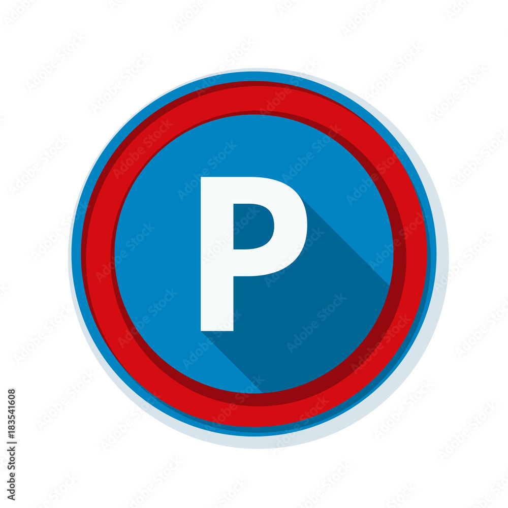 Parking sign illustration Parking sign illustration