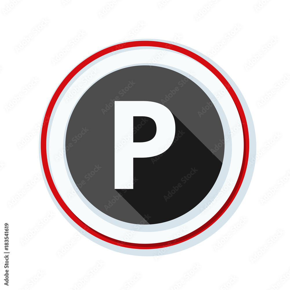 Parking sign illustration Parking sign illustration
