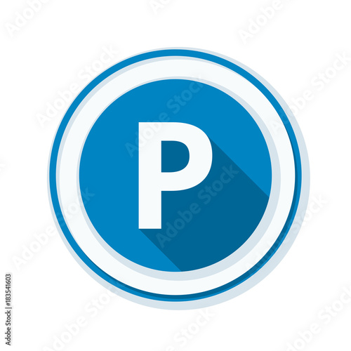 Parking sign illustration