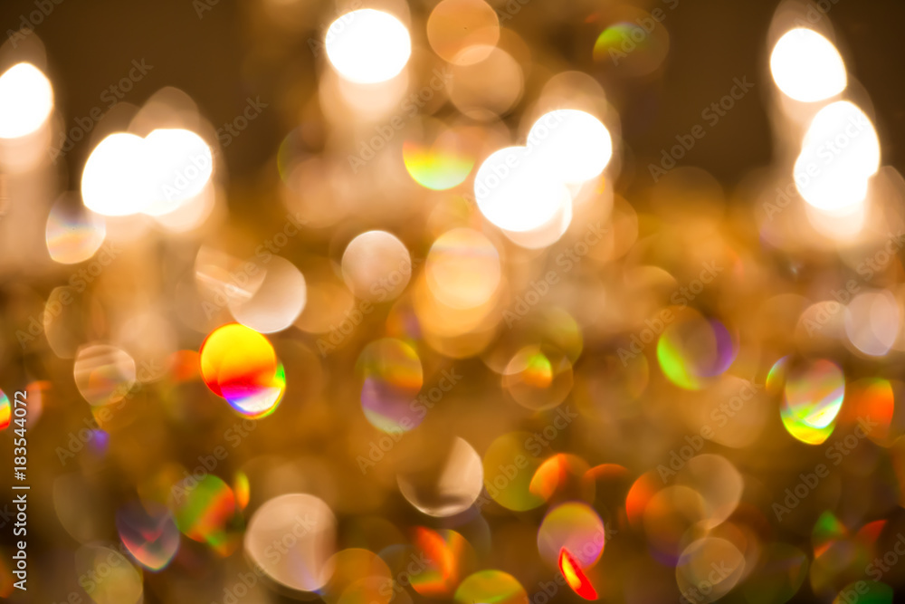 Obraz premium Christmas Background bokeh