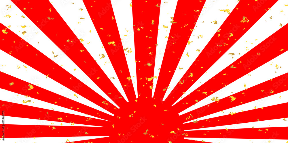 初売り 日の出 紅白 背景 Stock Vector Adobe Stock