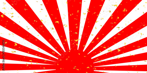 初売り　日の出　紅白　背景 