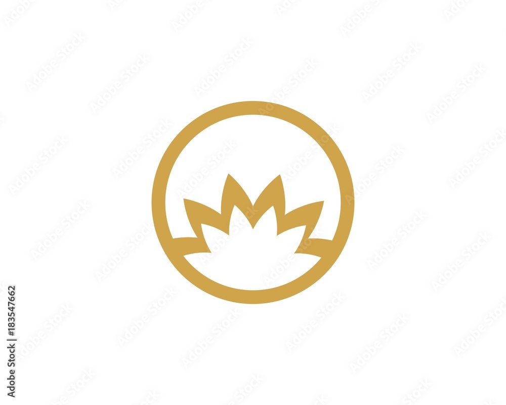 Beauty Lotus Logo Template Beauty Lotus Logo Template