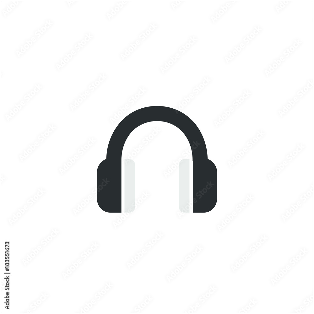 Headset icon. Vector Illustration Headset icon. Vector Illustration
