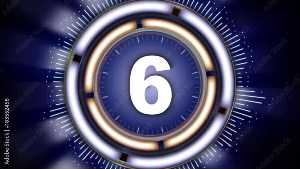 NUMBER 6, Top Ten Numbers Animation with Alpha Channel, Rendering, Background, Loop, 4k
NUMBER 6, Top Ten Numbers Animation with Alpha Channel, Rendering, Background, Loop, 4k
