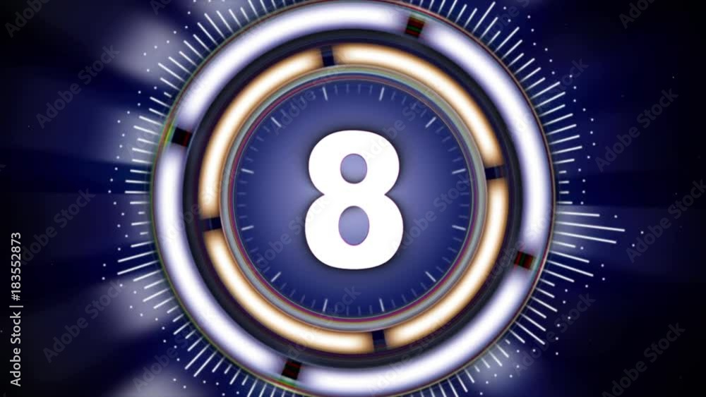NUMBER 8, Top Ten Numbers Animation with Alpha Channel, Rendering, Background, Loop, 4k
NUMBER 8, Top Ten Numbers Animation with Alpha Channel, Rendering, Background, Loop, 4k