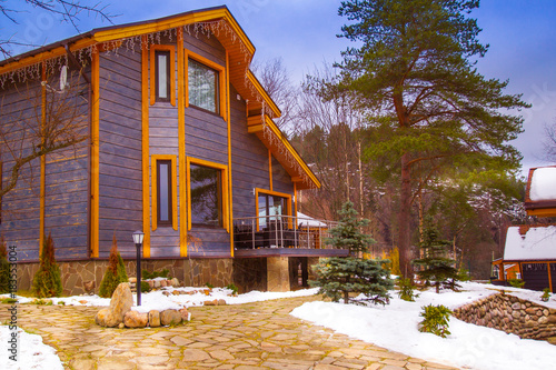 A private house. Territory ...