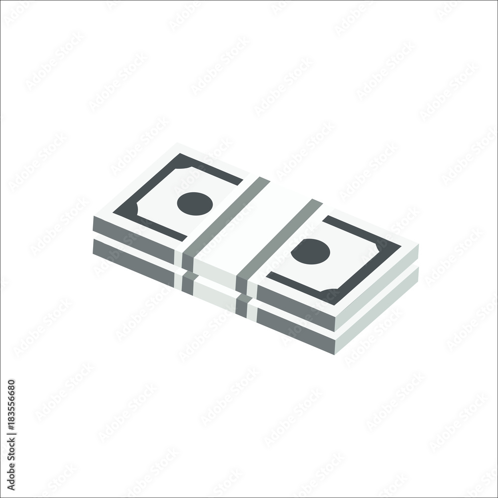 Obraz premium Money icon. Vector Illustration